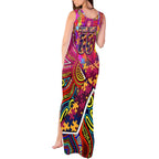 Autism Awareness Australia Brisbane Lions Tank Maxi Dress Aboriginal Indigenous Art