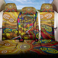 Autism Awareness Australia Hawthorn Hawks Back Car Seat Cover Aboriginal Indigenous Art