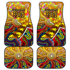 Autism Awareness Australia Hawthorn Hawks Car Mats Aboriginal Indigenous Art
