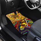 Autism Awareness Australia Hawthorn Hawks Car Mats Aboriginal Indigenous Art