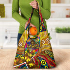 Autism Awareness Australia Hawthorn Hawks Grocery Bag Aboriginal Indigenous Art
