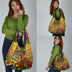 Autism Awareness Australia Hawthorn Hawks Grocery Bag Aboriginal Indigenous Art