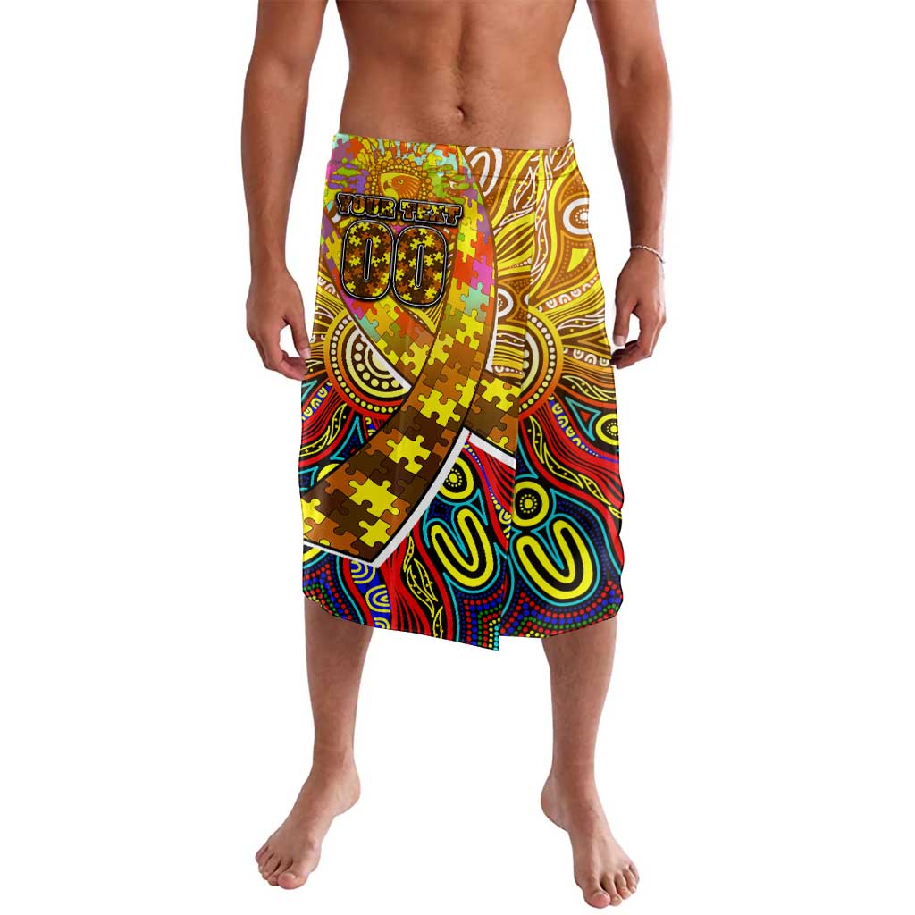 Autism Awareness Australia Hawthorn Hawks Lavalava Aboriginal Indigenous Art