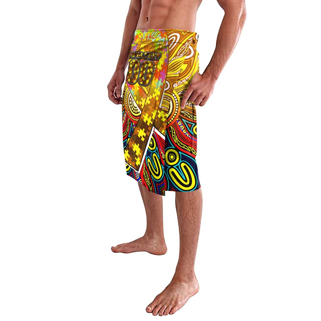 Autism Awareness Australia Hawthorn Hawks Lavalava Aboriginal Indigenous Art