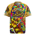 Autism Awareness Australia Hawthorn Hawks Rugby Jersey Aboriginal Indigenous Art
