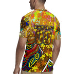 Autism Awareness Australia Hawthorn Hawks Rugby Jersey Aboriginal Indigenous Art