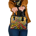 Autism Awareness Australia Hawthorn Hawks Shoulder Handbag Aboriginal Indigenous Art