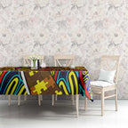 Autism Awareness Australia Hawthorn Hawks Tablecloth Aboriginal Indigenous Art