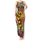 Autism Awareness Australia Hawthorn Hawks Tank Maxi Dress Aboriginal Indigenous Art