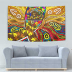 Autism Awareness Australia Hawthorn Hawks Tapestry Aboriginal Indigenous Art