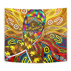 Autism Awareness Australia Hawthorn Hawks Tapestry Aboriginal Indigenous Art