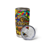 Autism Awareness Australia Hawthorn Hawks Tumbler Cup Aboriginal Indigenous Art