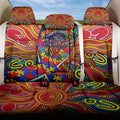 Autism Awareness Australia Adelaide Crows Back Car Seat Cover Aboriginal Indigenous Art