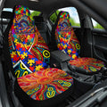 Autism Awareness Australia Adelaide Crows Car Seat Cover Aboriginal Indigenous Art