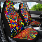Autism Awareness Australia Adelaide Crows Car Seat Cover Aboriginal Indigenous Art