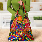 Autism Awareness Australia Adelaide Crows Grocery Bag Aboriginal Indigenous Art