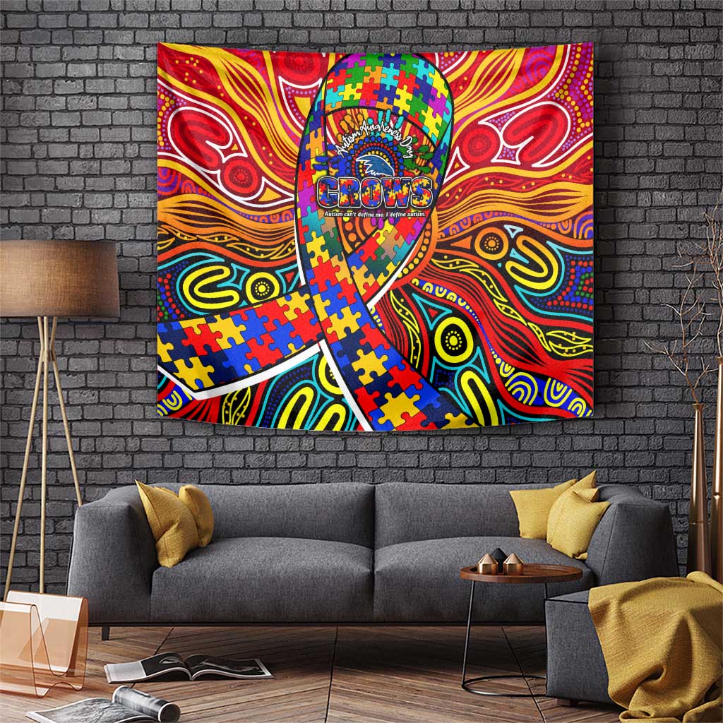 Autism Awareness Australia Adelaide Crows Tapestry Aboriginal Indigenous Art