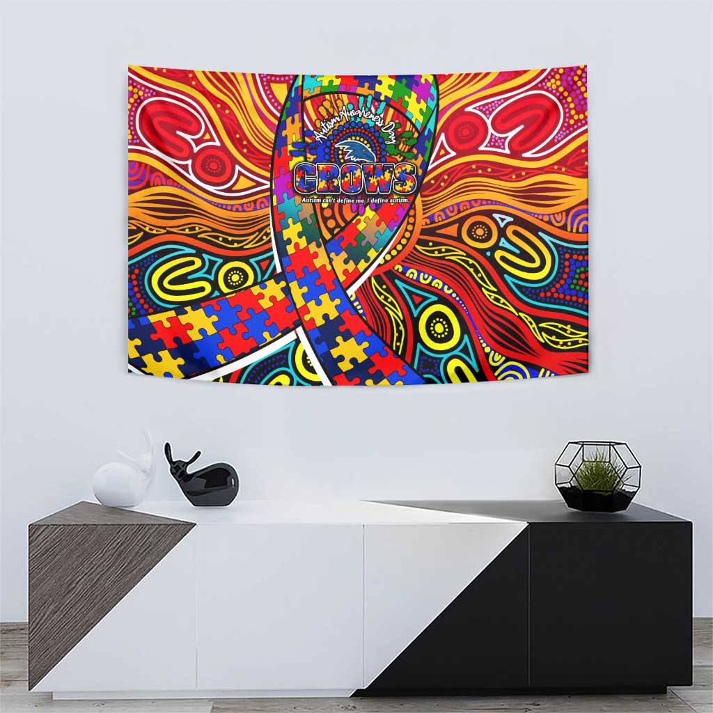 Autism Awareness Australia Adelaide Crows Tapestry Aboriginal Indigenous Art