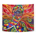 Autism Awareness Australia Adelaide Crows Tapestry Aboriginal Indigenous Art