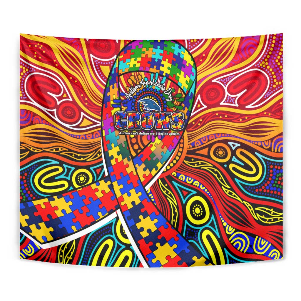 Autism Awareness Australia Adelaide Crows Tapestry Aboriginal Indigenous Art