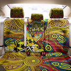 Autism Awareness Australia Richmond Tiger Back Car Seat Cover Aboriginal Indigenous Art