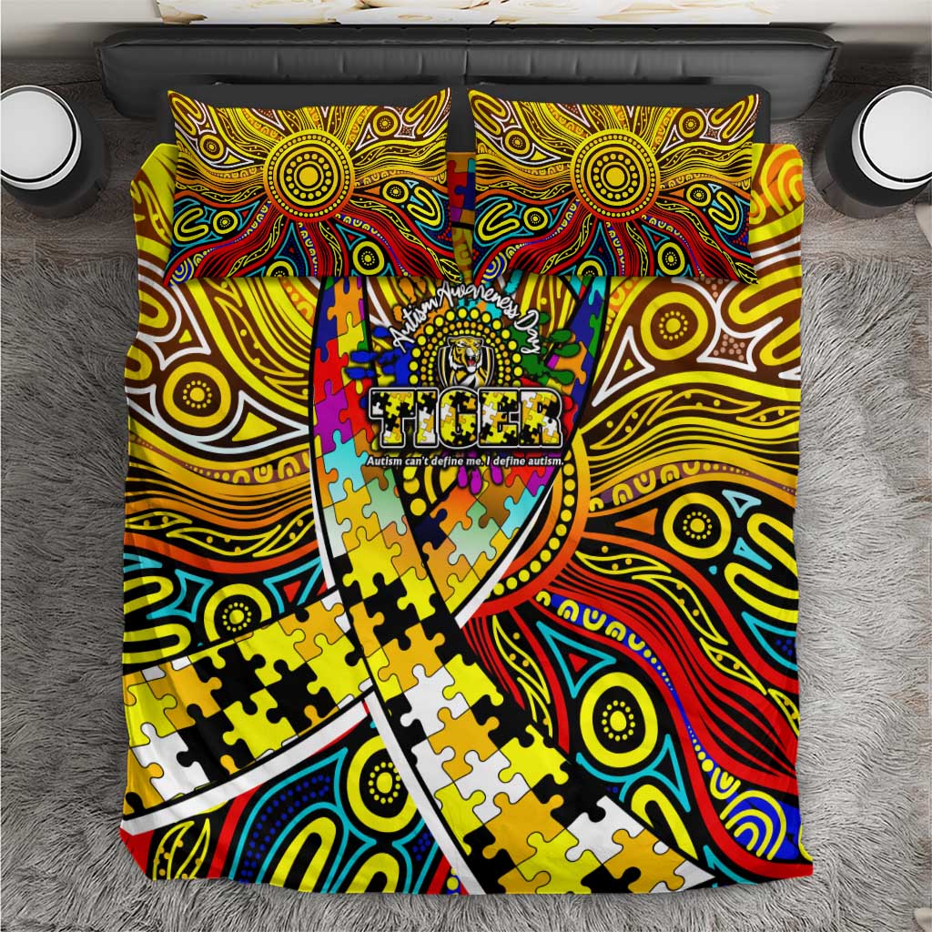 Autism Awareness Australia Richmond Tiger Bedding Set Aboriginal Indigenous Art