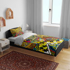 Autism Awareness Australia Richmond Tiger Bedding Set Aboriginal Indigenous Art