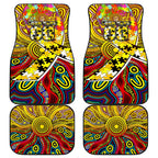 Autism Awareness Australia Richmond Tiger Car Mats Aboriginal Indigenous Art