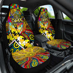 Autism Awareness Australia Richmond Tiger Car Seat Cover Aboriginal Indigenous Art