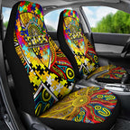 Autism Awareness Australia Richmond Tiger Car Seat Cover Aboriginal Indigenous Art