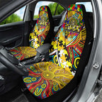 Autism Awareness Australia Richmond Tiger Car Seat Cover Aboriginal Indigenous Art