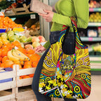 Autism Awareness Australia Richmond Tiger Grocery Bag Aboriginal Indigenous Art