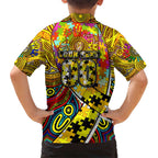 Autism Awareness Australia Richmond Tiger Hawaiian Shirt Aboriginal Indigenous Art