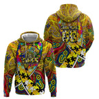 Autism Awareness Australia Richmond Tiger Hoodie Aboriginal Indigenous Art
