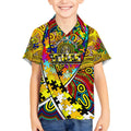 Autism Awareness Australia Richmond Tiger Kid Hawaiian Shirt Aboriginal Indigenous Art