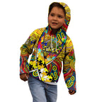 Autism Awareness Australia Richmond Tiger Kid Hoodie Aboriginal Indigenous Art
