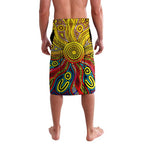 Autism Awareness Australia Richmond Tiger Lavalava Aboriginal Indigenous Art