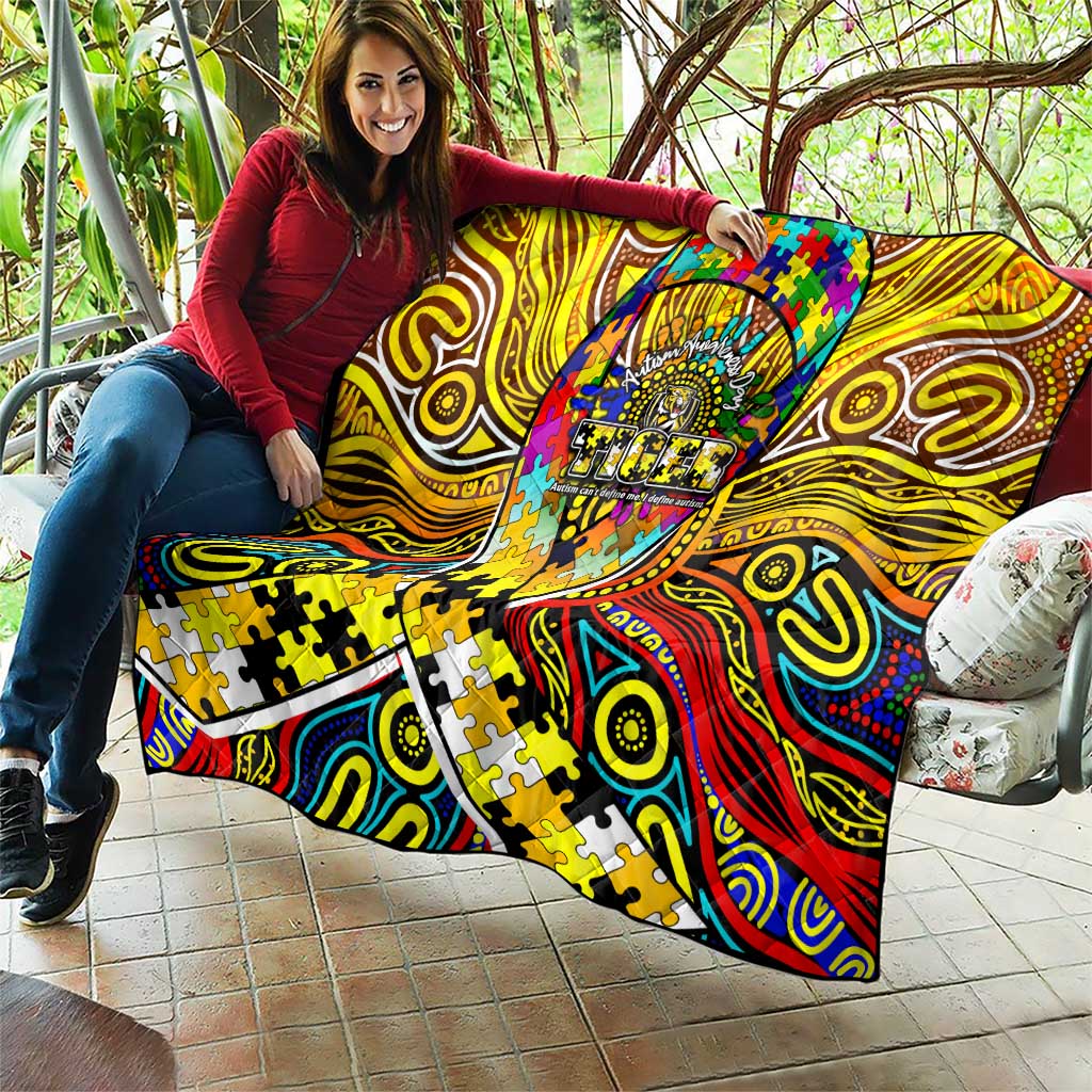 Autism Awareness Australia Richmond Tiger Quilt Aboriginal Indigenous Art