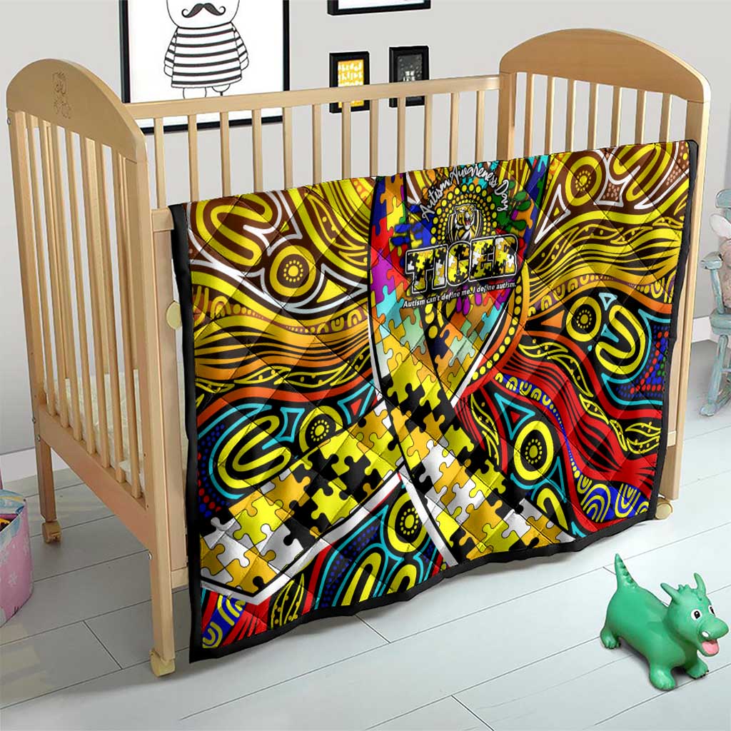 Autism Awareness Australia Richmond Tiger Quilt Aboriginal Indigenous Art