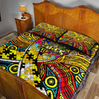 Autism Awareness Australia Richmond Tiger Quilt Bed Set Aboriginal Indigenous Art