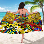 Autism Awareness Australia Richmond Tiger Sarong Aboriginal Indigenous Art