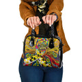 Autism Awareness Australia Richmond Tiger Shoulder Handbag Aboriginal Indigenous Art
