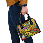 Autism Awareness Australia Richmond Tiger Shoulder Handbag Aboriginal Indigenous Art