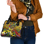 Autism Awareness Australia Richmond Tiger Shoulder Handbag Aboriginal Indigenous Art