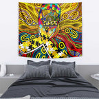 Autism Awareness Australia Richmond Tiger Tapestry Aboriginal Indigenous Art