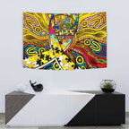 Autism Awareness Australia Richmond Tiger Tapestry Aboriginal Indigenous Art