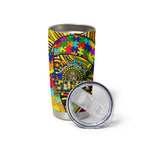 Autism Awareness Australia Richmond Tiger Tumbler Cup Aboriginal Indigenous Art
