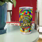 Autism Awareness Australia Richmond Tiger Tumbler Cup Aboriginal Indigenous Art