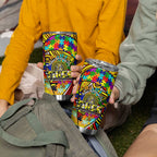 Autism Awareness Australia Richmond Tiger Tumbler Cup Aboriginal Indigenous Art