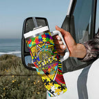 Autism Awareness Australia Richmond Tiger Tumbler With Handle Aboriginal Indigenous Art